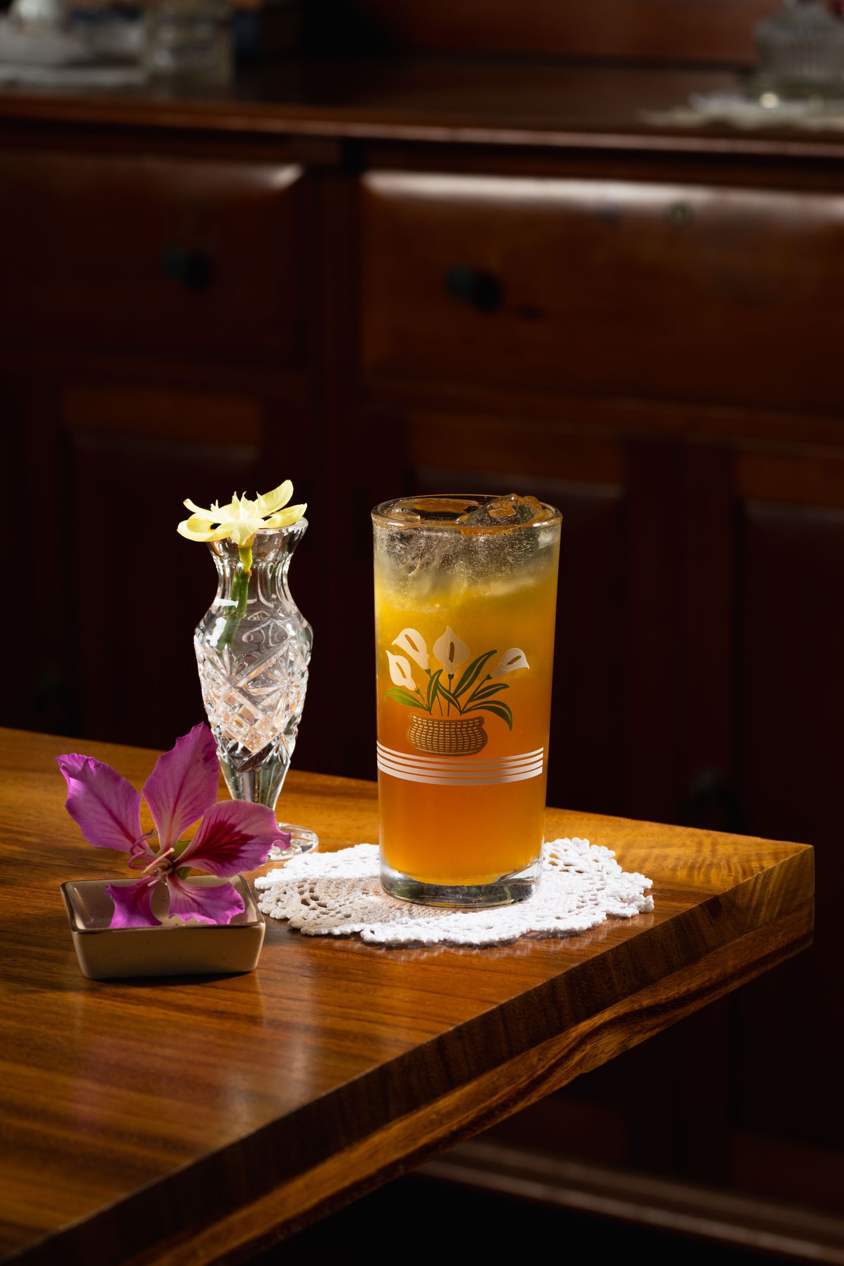 Coctel de autor del bar de Compartir, Zona 14 Guatemala